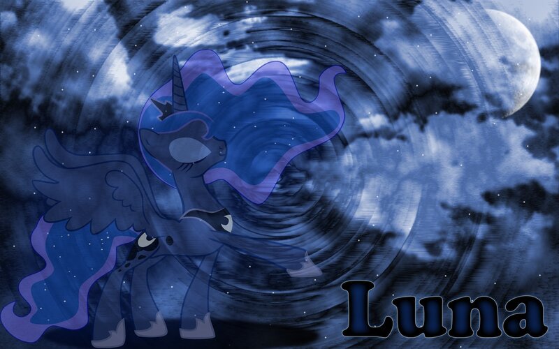 Pony with Wings and Horn — Blue