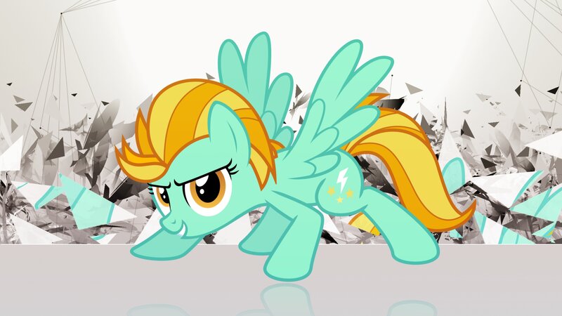 Pony with Wings and Lightning