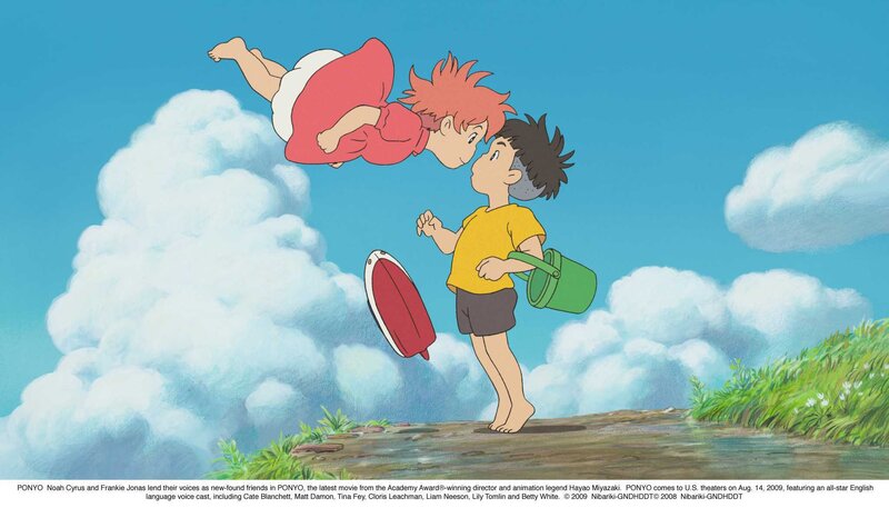 Ponyo and Sosuke meet
