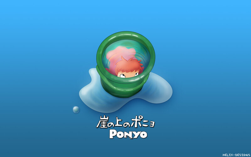 Ponyo on the Cliff
