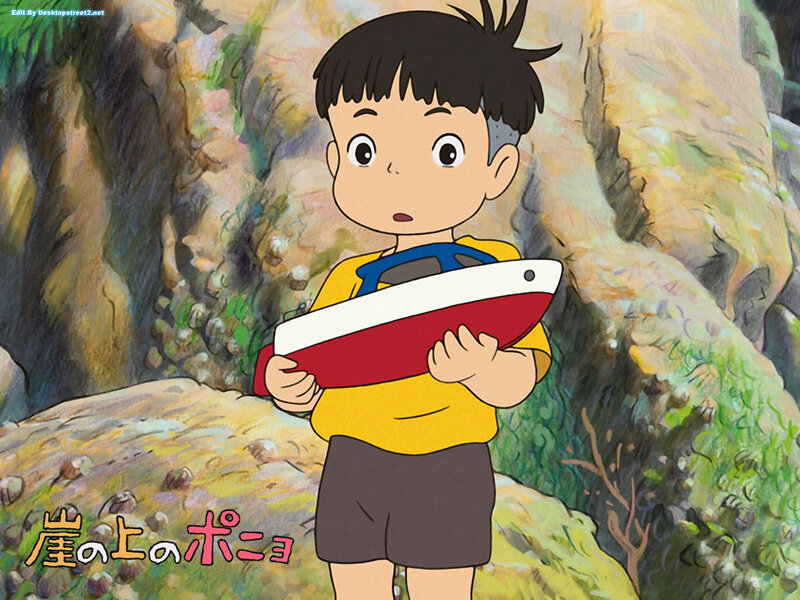 Ponyo on the Cliff