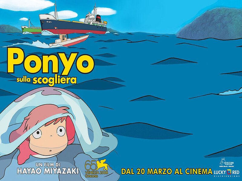 Ponyo on the Cliff