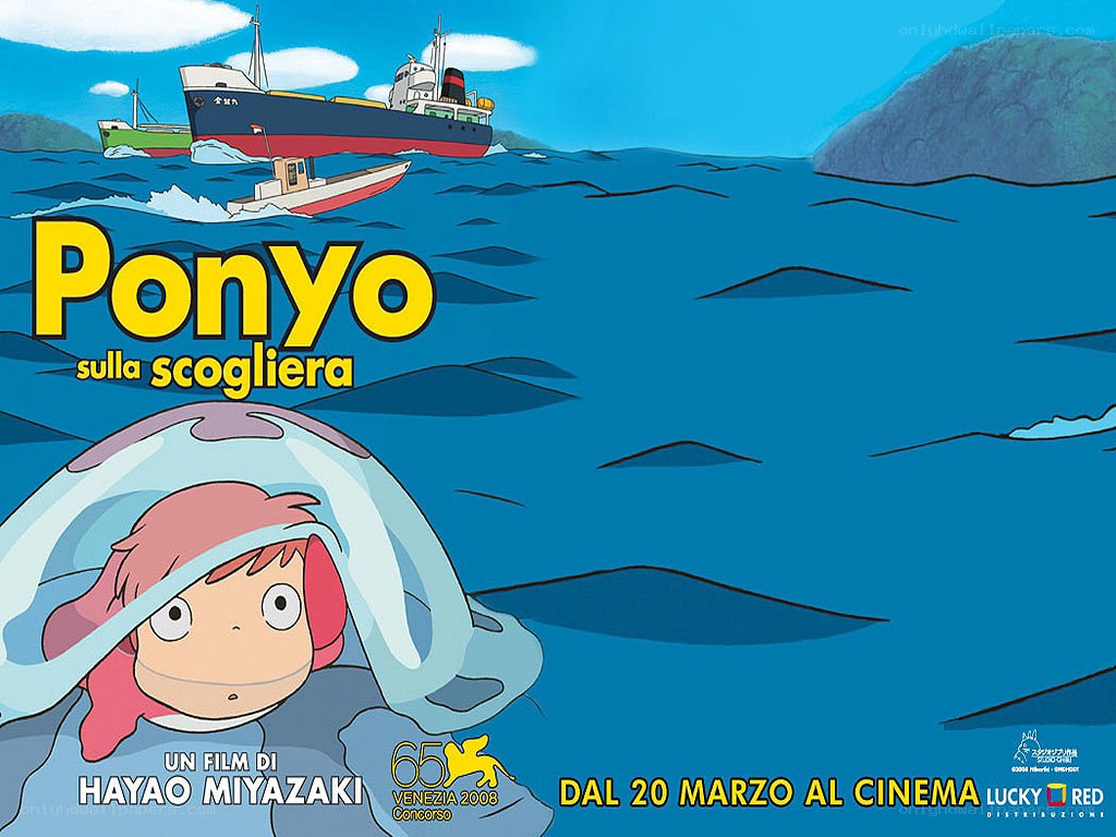 Ponyo on the Cliff