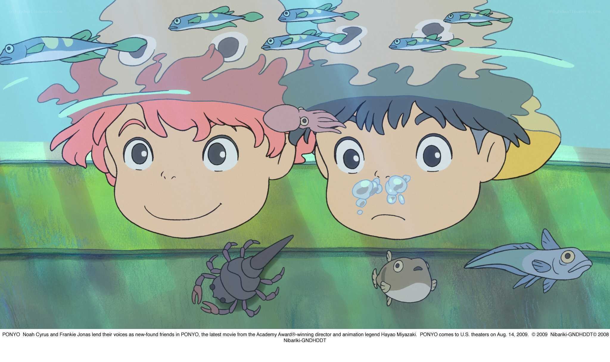 Ponyo underwater adventure