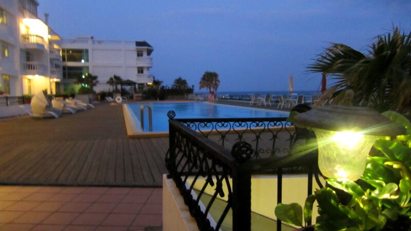 Pool at Resort at Dusk