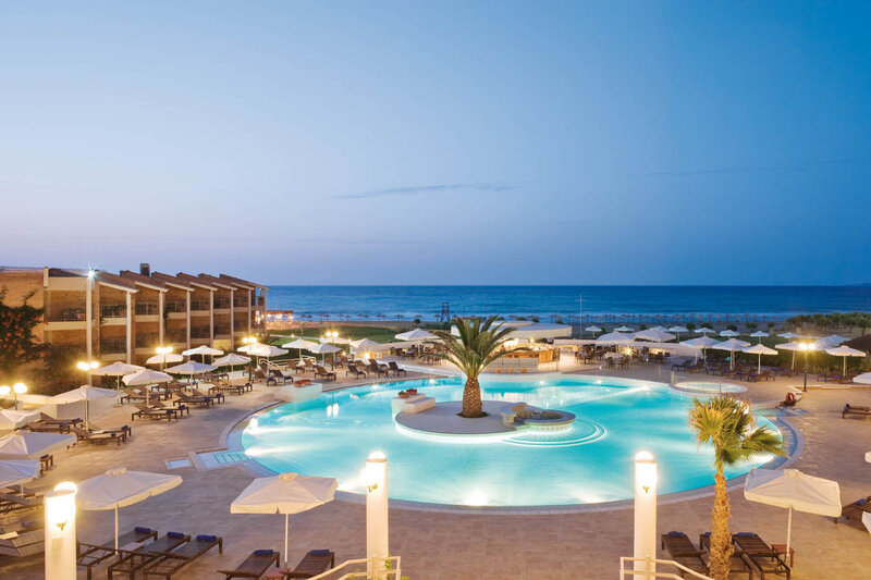 Pool at Resort Hotel — Blue