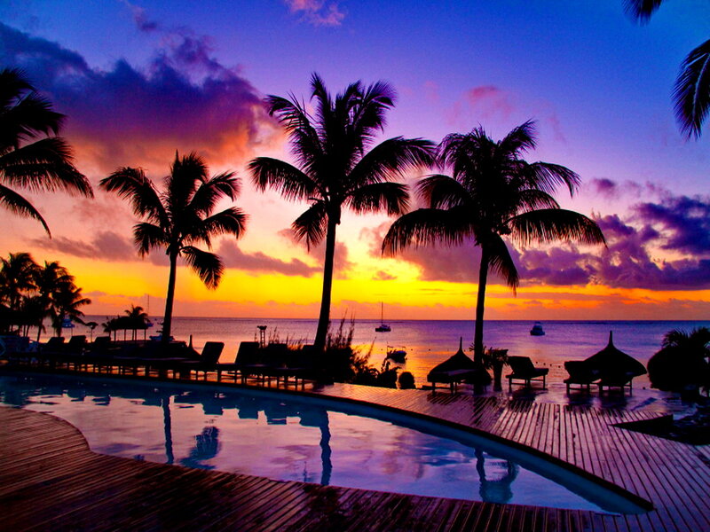 Pool at Tropical Resort