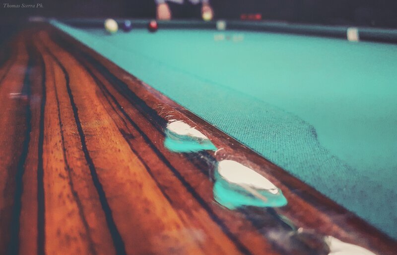 Pool Table Corner — Brown