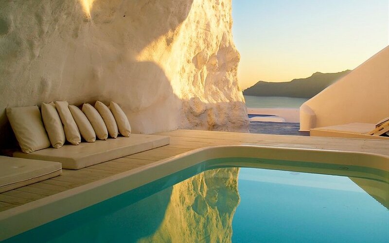Pool with Cushions