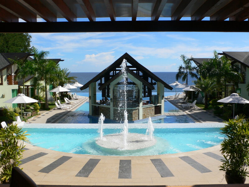 Pool with Fountain
