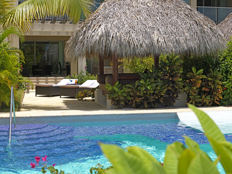 Poolside Cabana — Blue