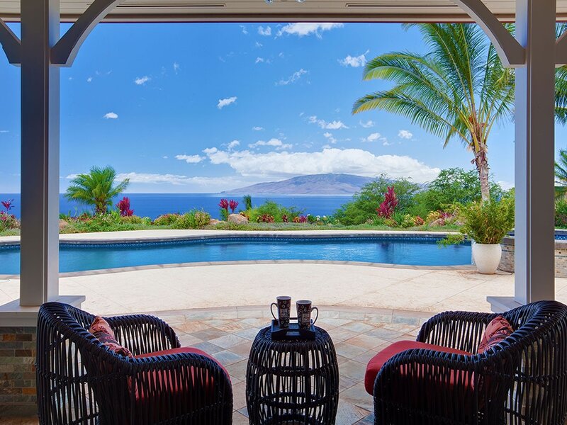 Poolside Patio View