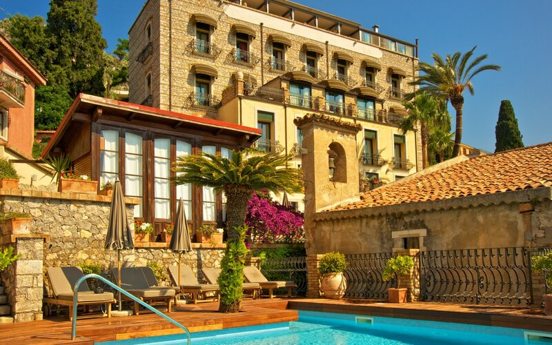 Poolside Resort Building