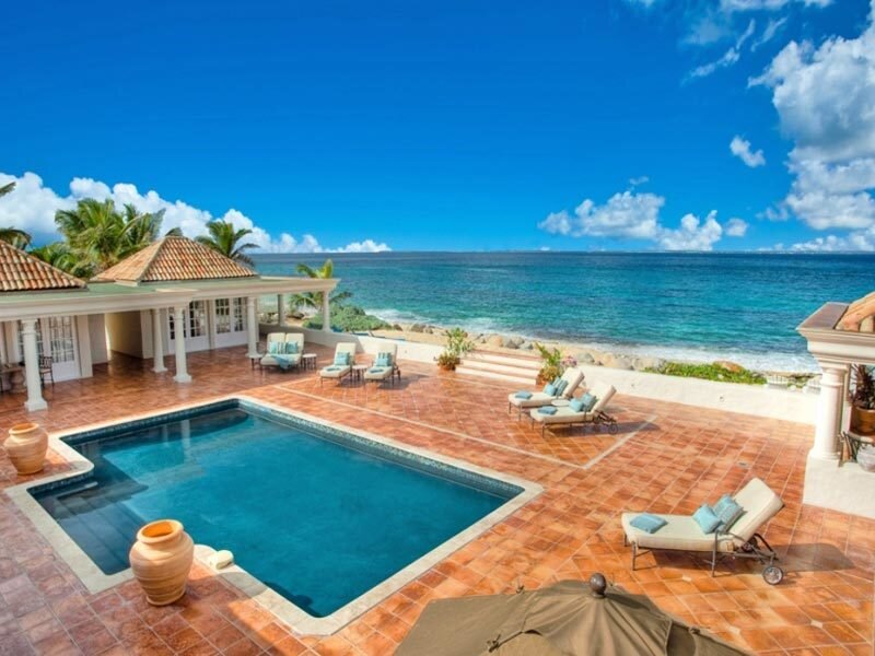 Poolside Villa with Ocean View