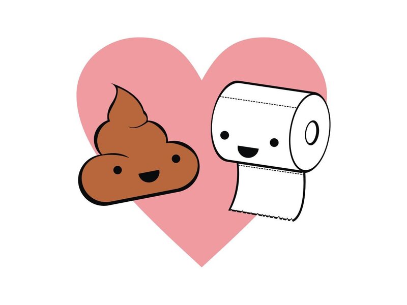 Poop and Toilet Paper