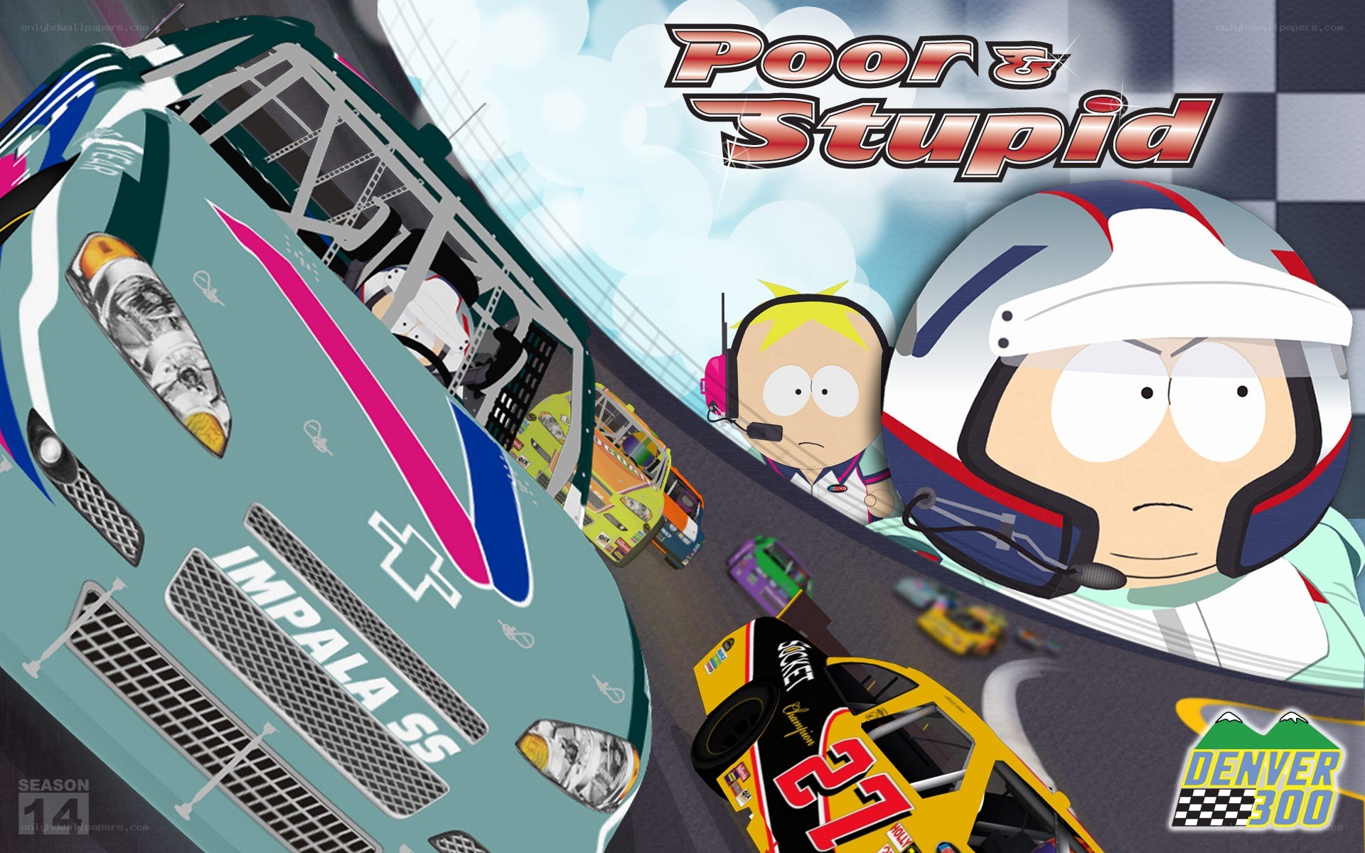 Poor & Stupid race scene