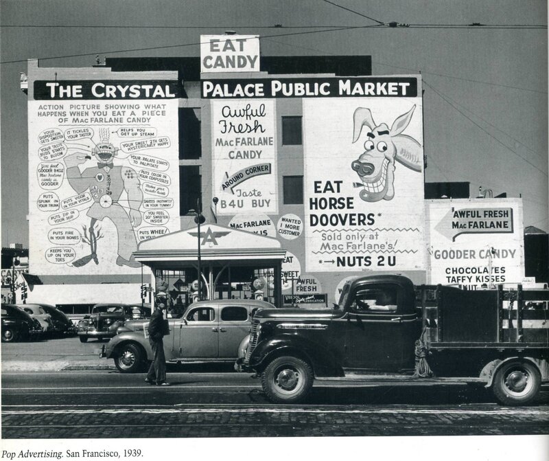 Pop advertising in San Francisco