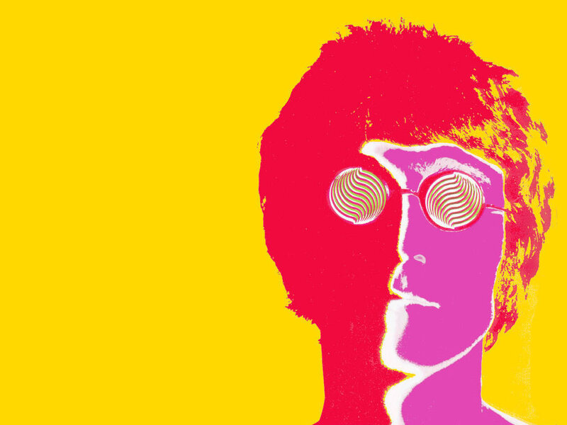 Pop art portrait of a man