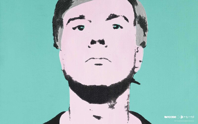 pop art portrait of a man
