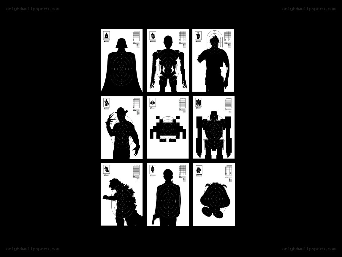 pop culture target silhouettes