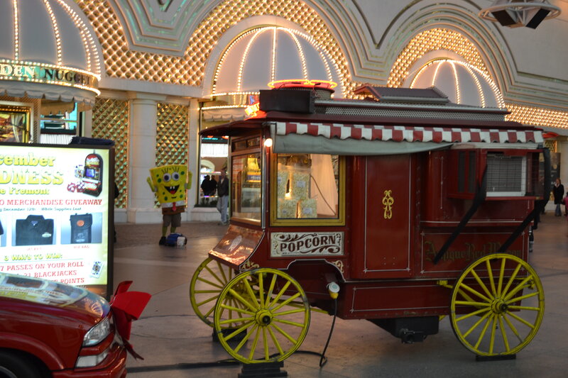 Popcorn Cart in Casino