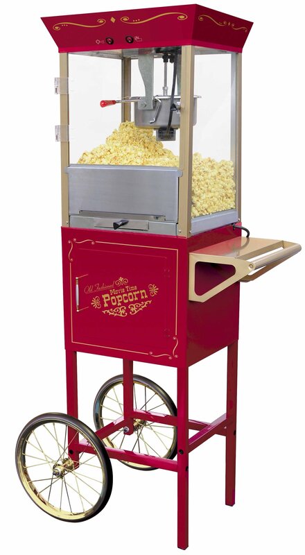 Popcorn Machine on Cart