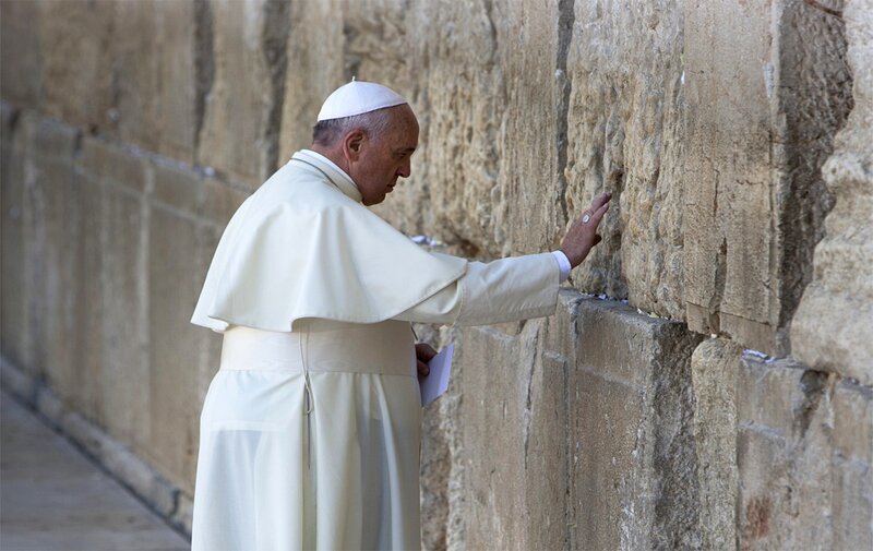 Pope at Stone Wall