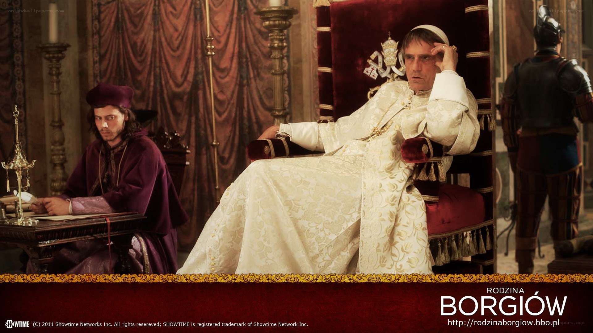 Pope in ornate robes