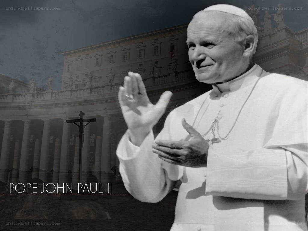 Pope John Paul II portrait