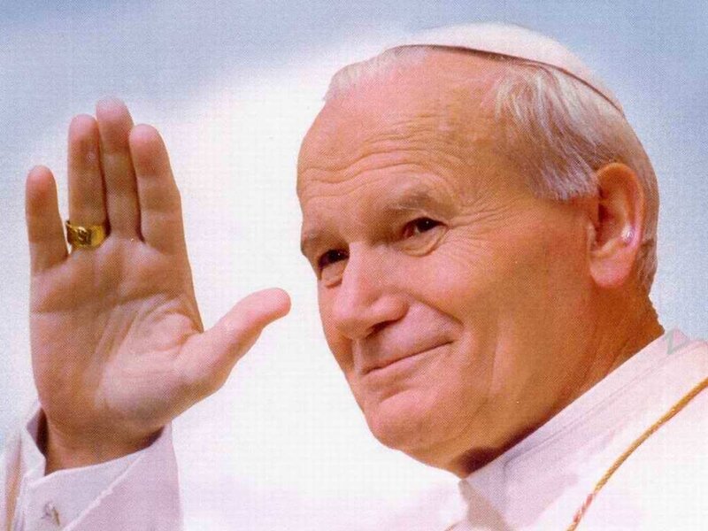 Pope Waving Hand