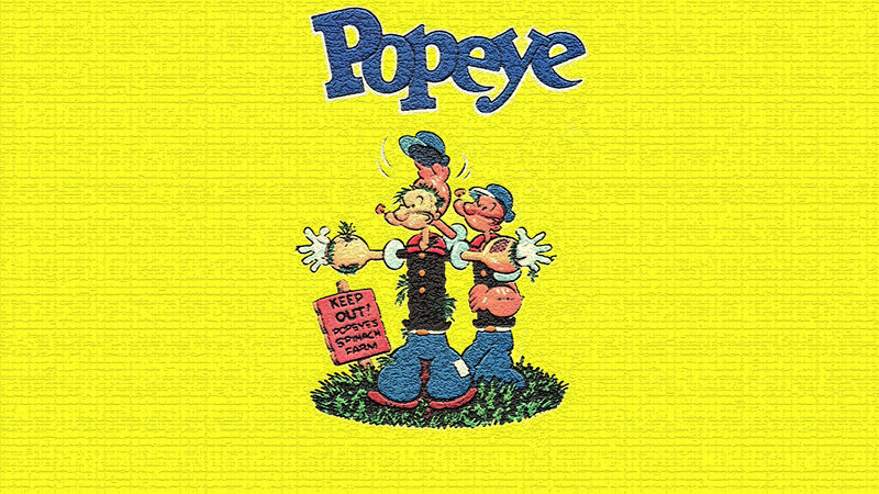 Popeye Cartoon Characters