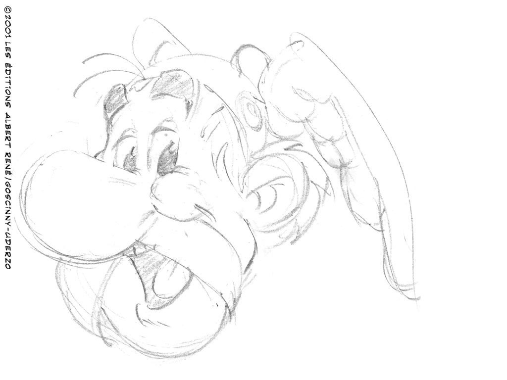 Popeye character sketch