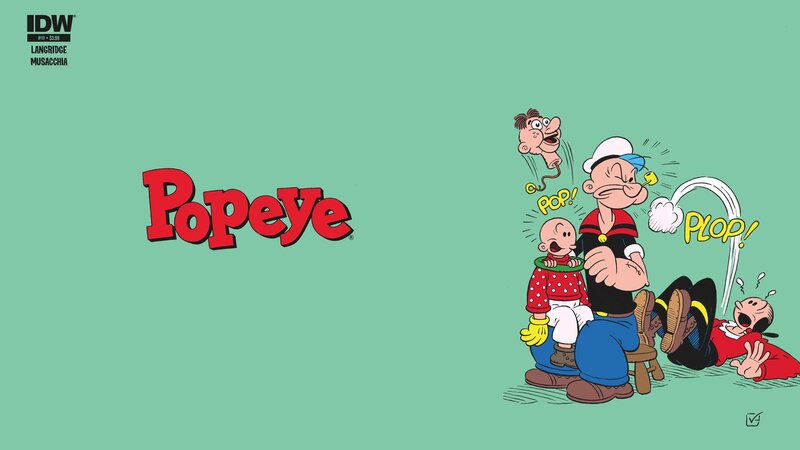Popeye Fighting Sailors