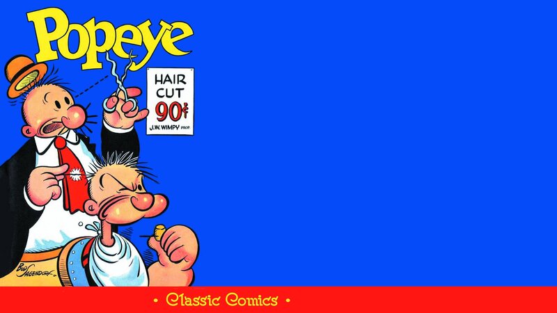 Popeye Getting Haircut