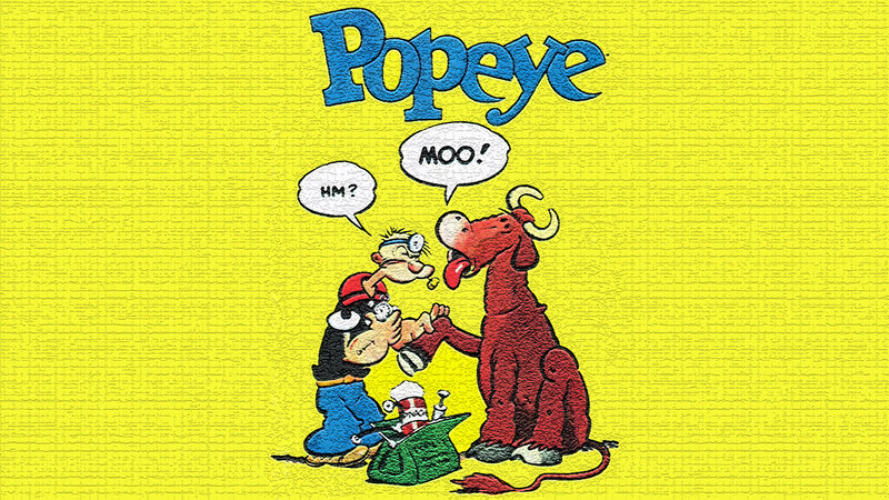 Popeye with Bull