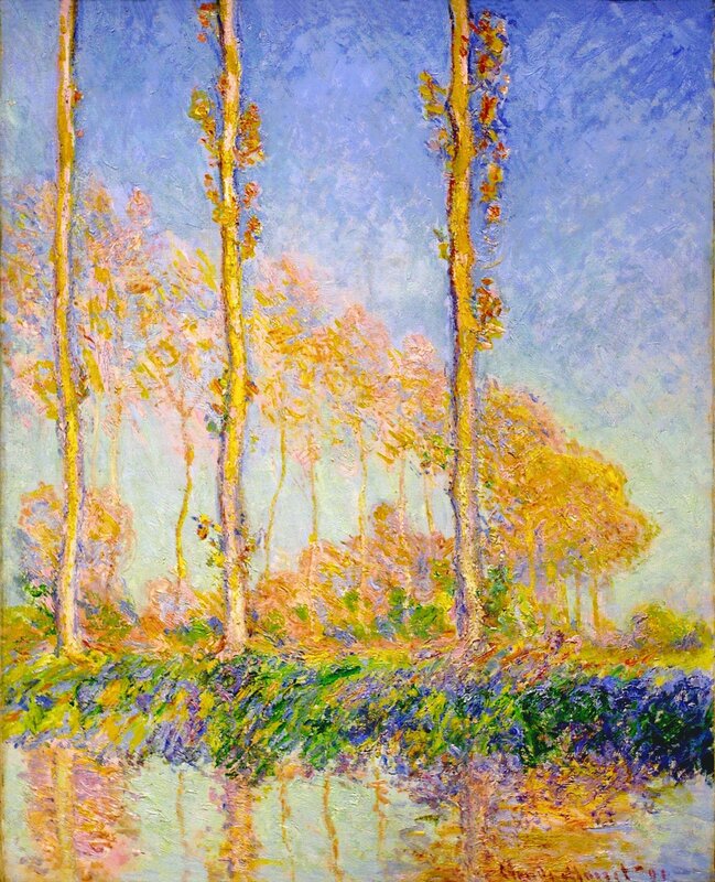 Poplars by the River