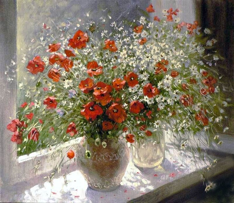 Poppies and Wildflowers