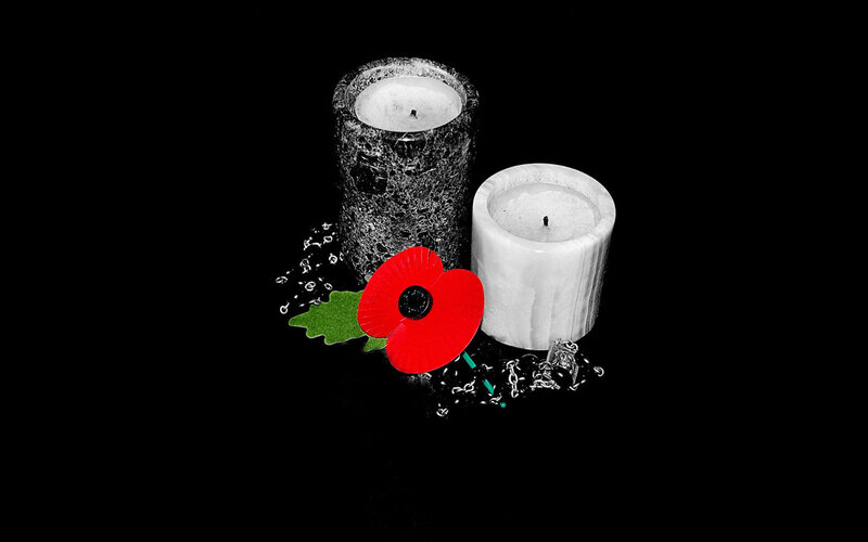 Poppy and Candles