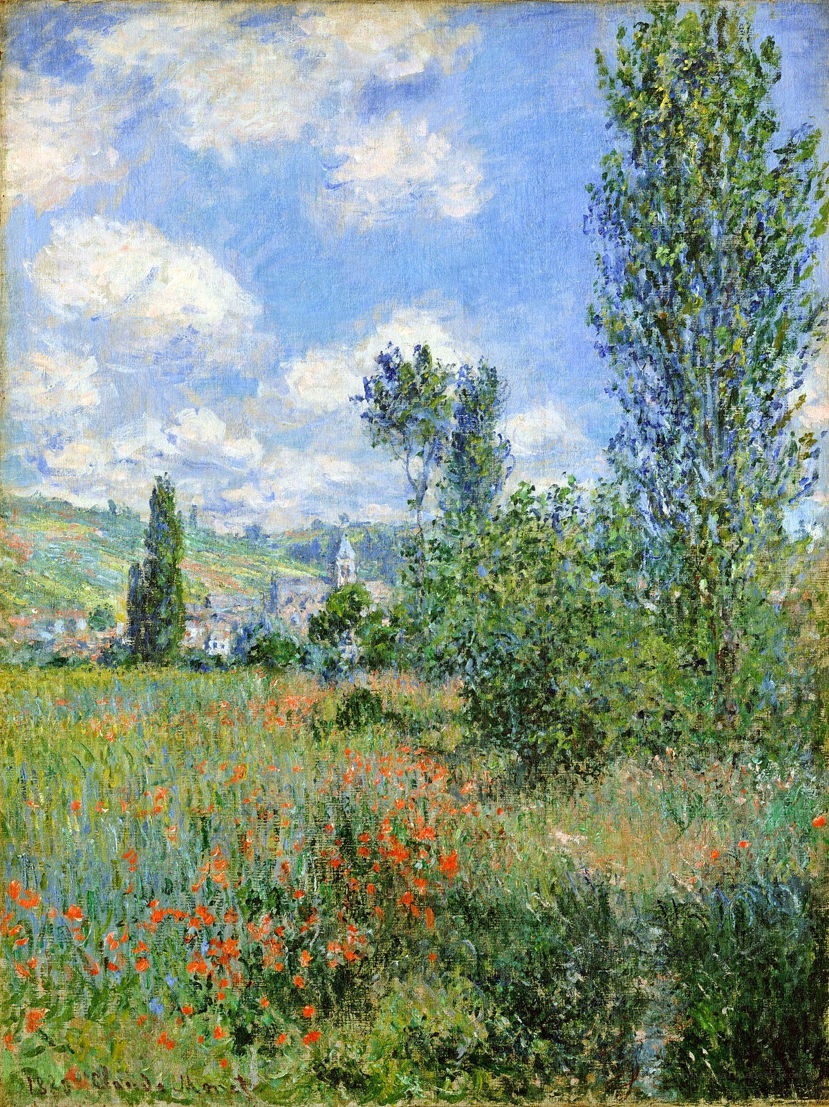 Poppy Field in Argenteuil