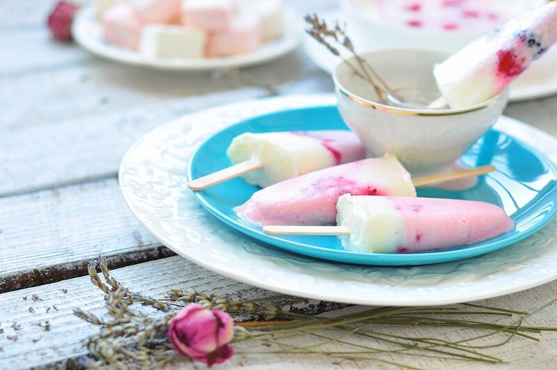 Popsicles on a Plate