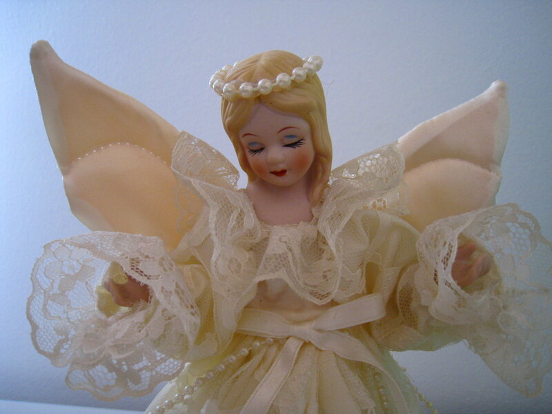 Porcelain Angel Figurine