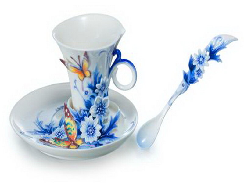 Porcelain Cup and Saucer