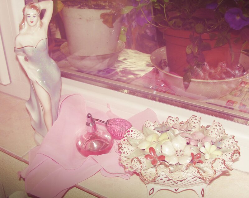 Porcelain Figurine on Windowsill