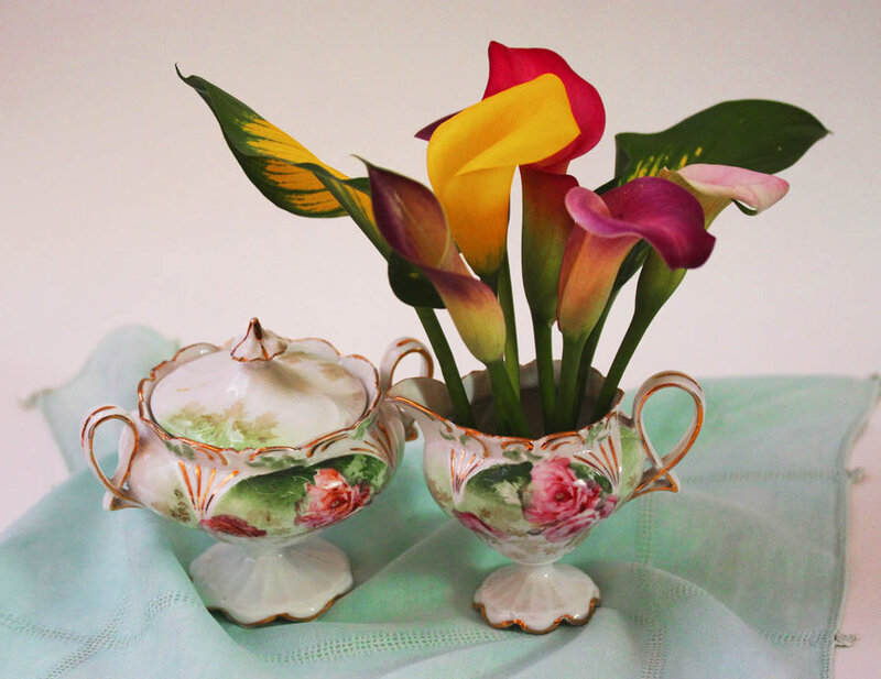 Porcelain Sugar Bowl