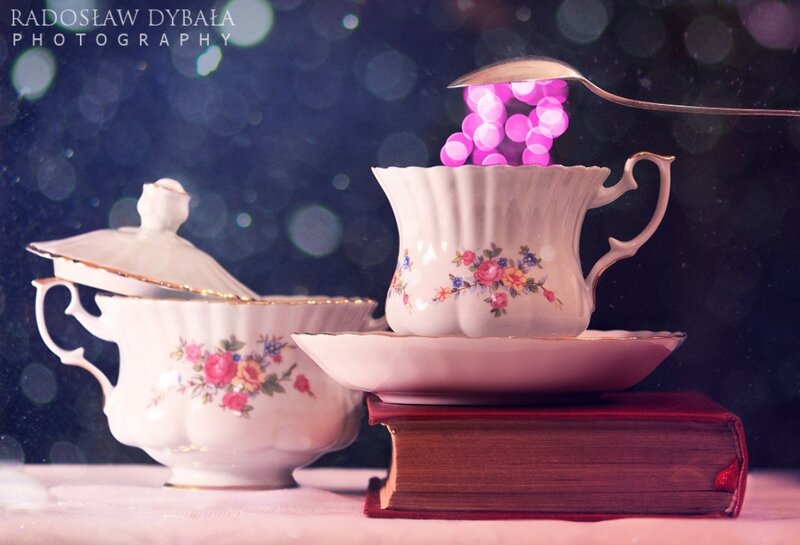Porcelain Tea Set — White, Dreamy