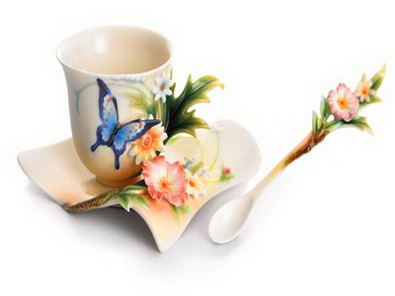 Porcelain Tea Set — White, Serene, Photograph