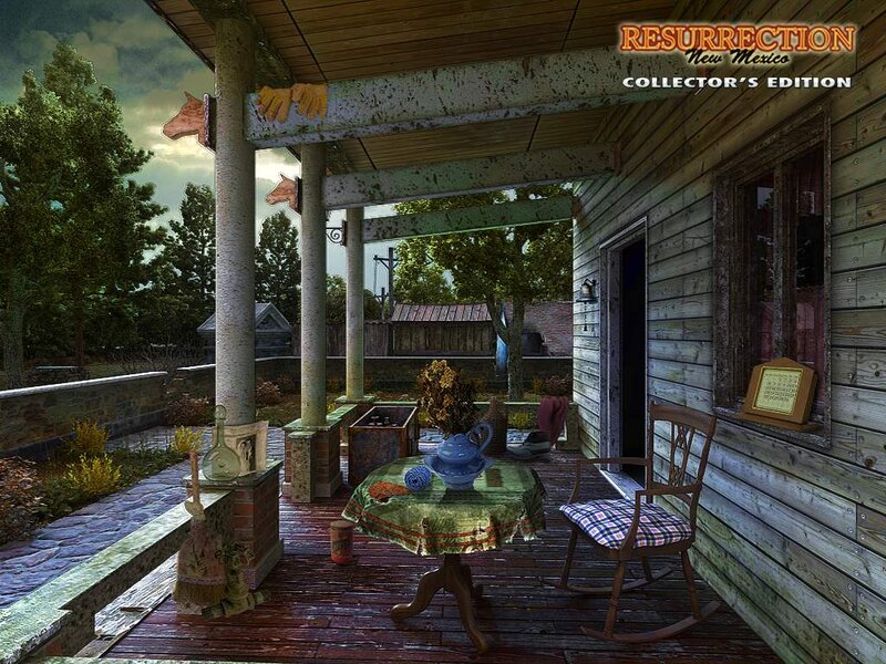 Porch of Old Wooden House