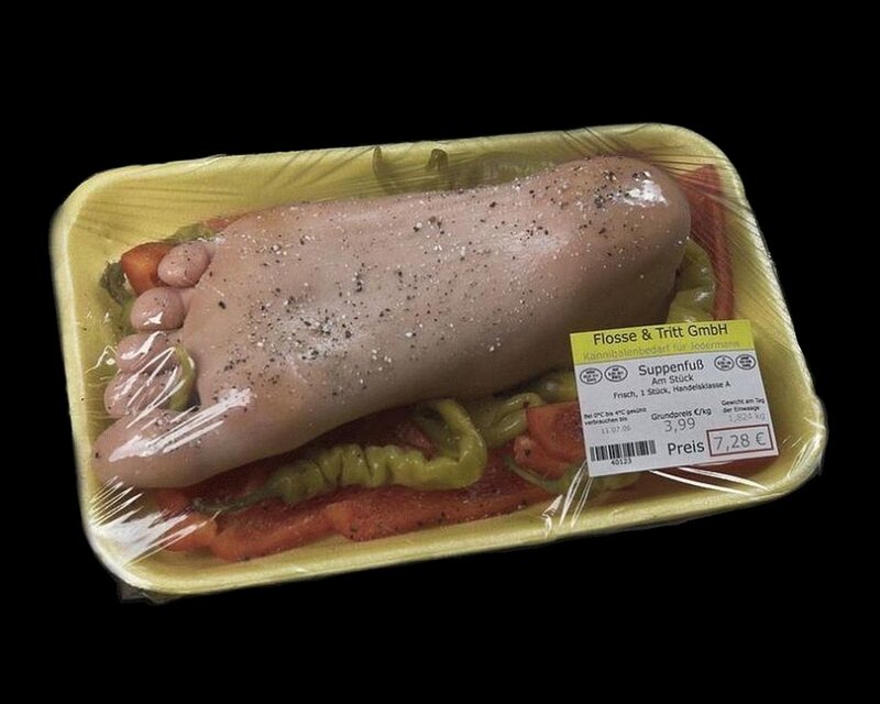 Pork Foot in Packaging
