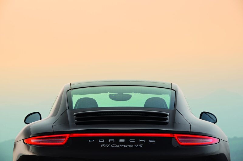Porsche 911 Carrera 4S rear view