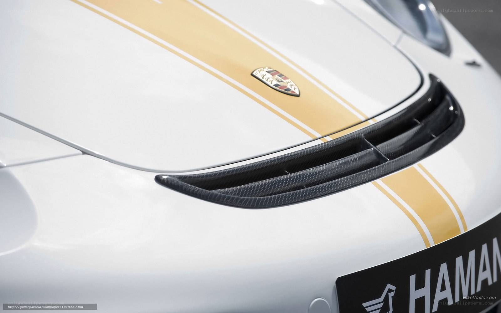 Porsche 911 GT3 RS front details